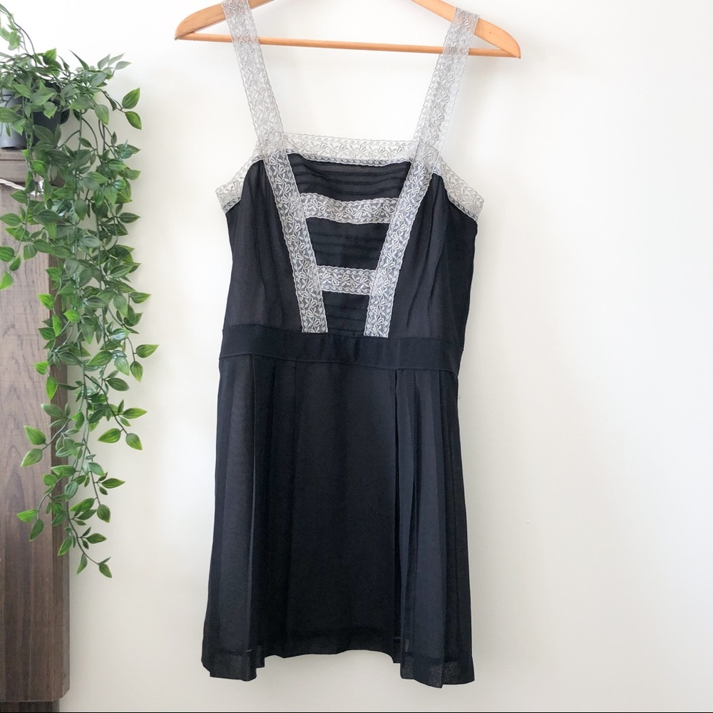 Urban Outfitters Black and Gray Mini Dress